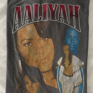 Retro Aaliyah Graphic T-Shirt